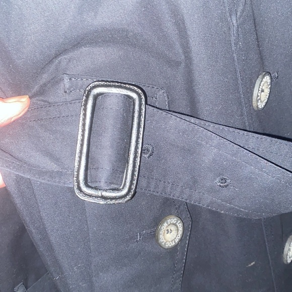 Man’s NWTs London fog vintage trench coat rain coat - Picture 10 of 12